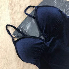 Top de terciopelo Layne