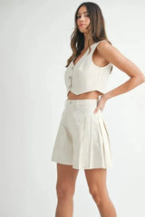 Sharp, Stylish, and Comfortable: The Perfect Blazer & Shorts Combo