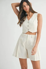 Sharp, Stylish, and Comfortable: The Perfect Blazer & Shorts Combo