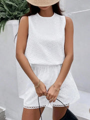 Summer Bloom Shorts Set