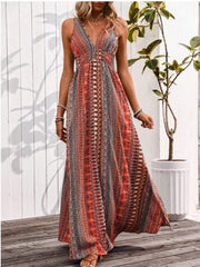 Sunset Boho Maxi Dress