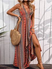 Sunset Boho Maxi Dress
