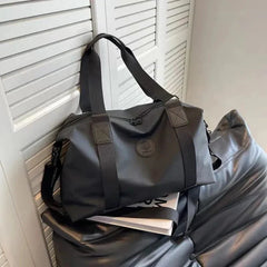 The "Coastal Carry" Oxford Shoulder Bag