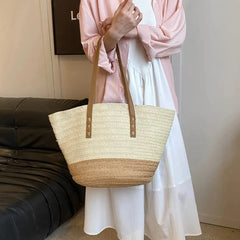 The "Seabreeze" Braided Shoulder Bag