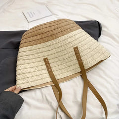 The "Seabreeze" Braided Shoulder Bag
