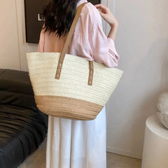 The "Seabreeze" Braided Shoulder Bag