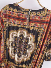 Liora Boho Mini Dress