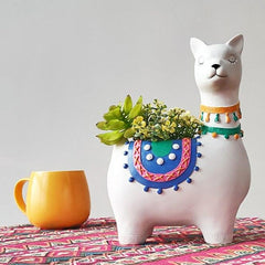 Alpaca Planter Pot