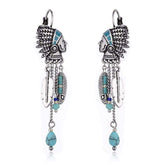 Native American Tassel Earrings