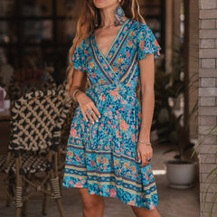 Anemone Floral Mini Dress