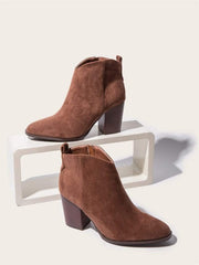 Asia Heeled Ankle Boots