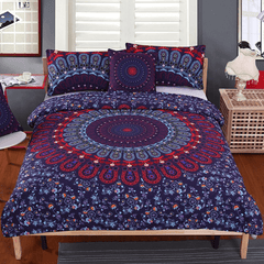 Cosmic Spirit Mandala Bedding Set 4pcs