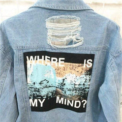 Where Is My Mind? Denim Jacket