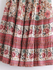 Cande Maxi Skirt in Pink