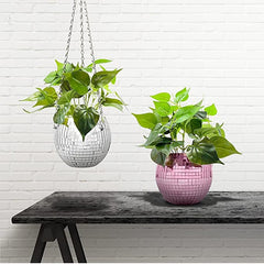 Disco Ball Hanging Pot