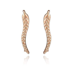Feather Stud Earrings