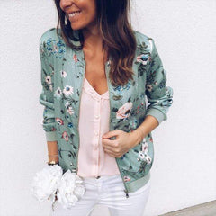 Alisha Floral Bomber Jacket