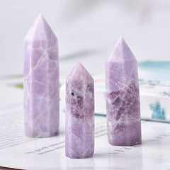Kunzite Crystal Towers