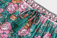 Lurdes Maxi Skirt in Green