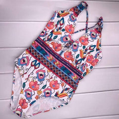 Water Lily One Piece Swimsuit