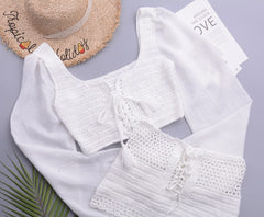 Zuri Knitted Two Piece Bikini Set