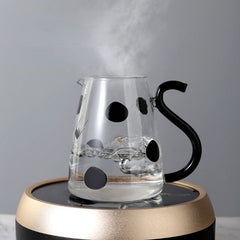 Cow Borosilicate Glass Kettle Set