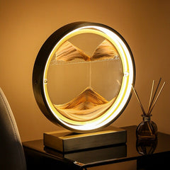 360 Rotatable Moving Sand Art Light