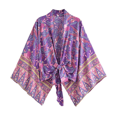 Ariba Cropped Kimono