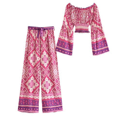 Dara Top & Pants Matching Set