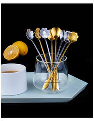 Cute Stainless Steel Coffee Spoons