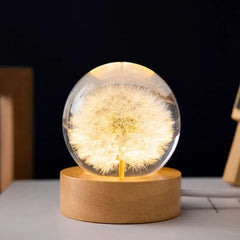 Botanical Bloom Sphere Night Light