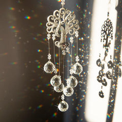Tree Of Life Hanging Crystal Suncatcher
