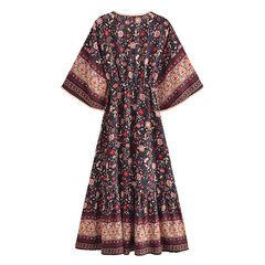 Astrantia Floral Maxi Dress