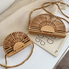 Bamboo Clutch Bag