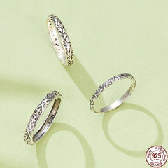 925 Sterling Silver Boho Rings