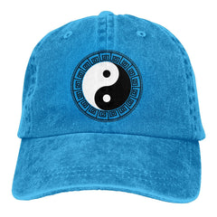 Yin & Yang Washed Baseball Cap