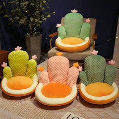 Cactus Shaped Chair Cushion