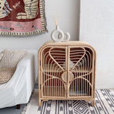 Caroline Rattan Storage Cabinet