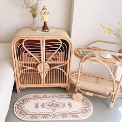 Caroline Rattan Storage Cabinet