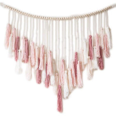 Macramé Wall Deco With Wood Beads