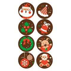 Christmas Stickers Roll