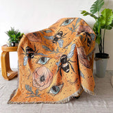 Cute Bees Throw