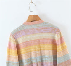 Delia Cropped Top Cardigan