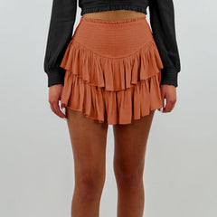 Delilah Ruffle Mini Skirt