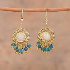 Dreamcatcher Natural Stone Earrings