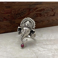 Ethnic Elephant Vintage Ring