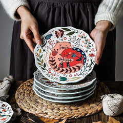 Everybody Wants To Be A Cat Ceramic Plates