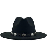 Fedora With Punk Strap Hat