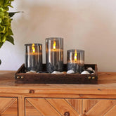 Flameless Candles Set of 3
