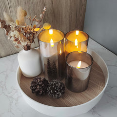Flameless Candles Set of 3